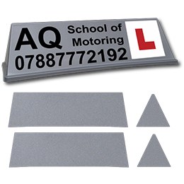 Custom Design Silver Rover Roof Sign